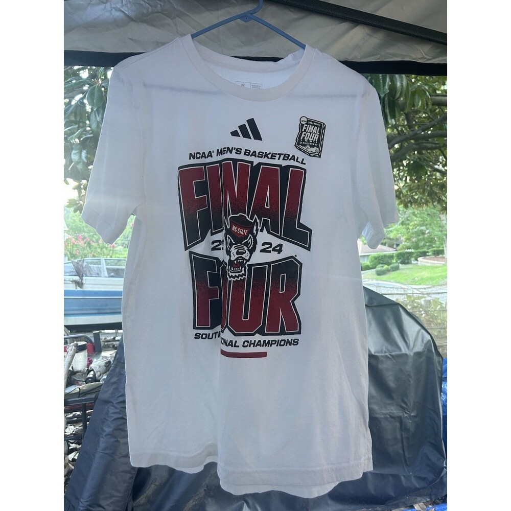 Adidas NC State Wolfpack Men's Basketball Final Four Medium Tee Shirt